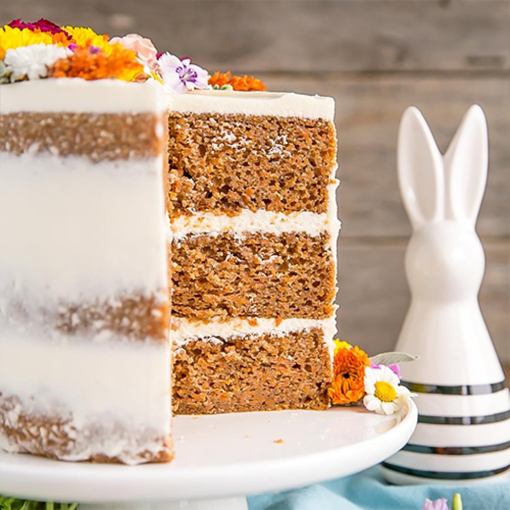 Carrot Cake With Cream frosting