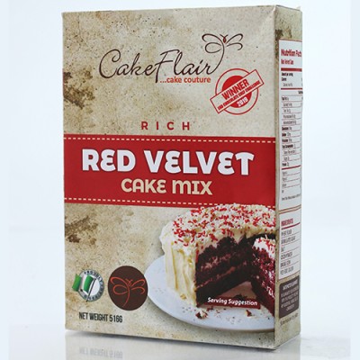 Red Velvet Cakemix from Cakeflair in Lagos Nigeria