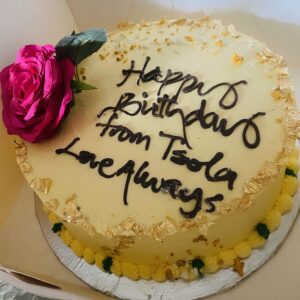 Creamy Cake (Single Layer)
